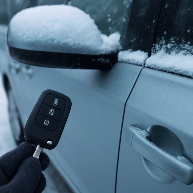 Winter Car Security: Protecting Your Vehicle from Theft, Freeze Out or Key Fob Failures